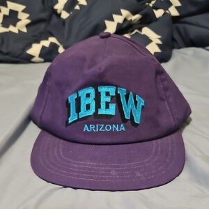 Purple IBEW Arizona Cap